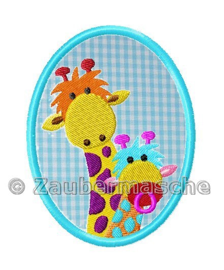 Mama Baby Giraffe