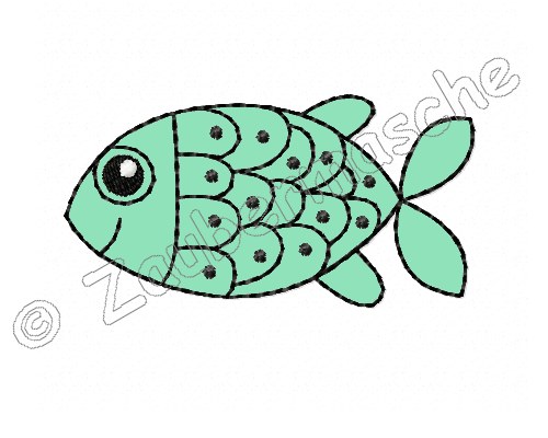 Fisch2 klein Fransenappli