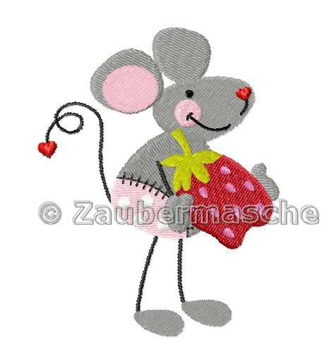 Erdbeer-Maus, klein
