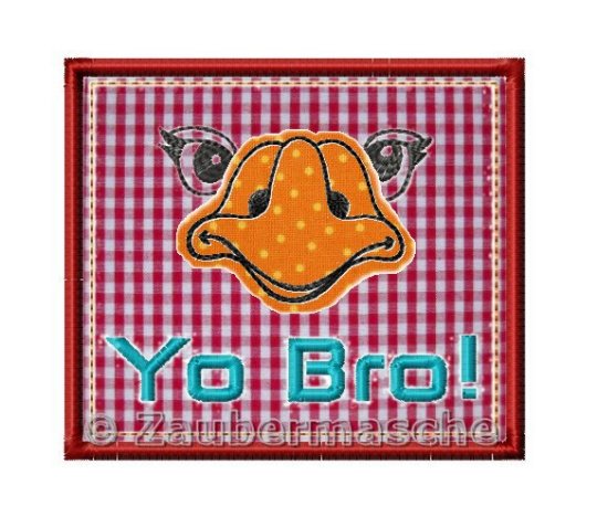 Yo Bro! -Button