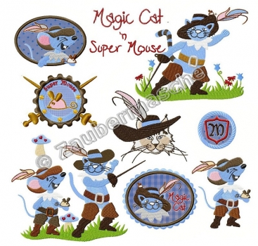 Magic Cat 'n Super Mouse, große Serie
