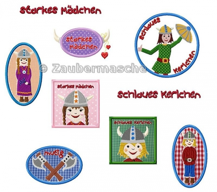 starkes Mädchen - schlaues Kerlchen, kleine Serie